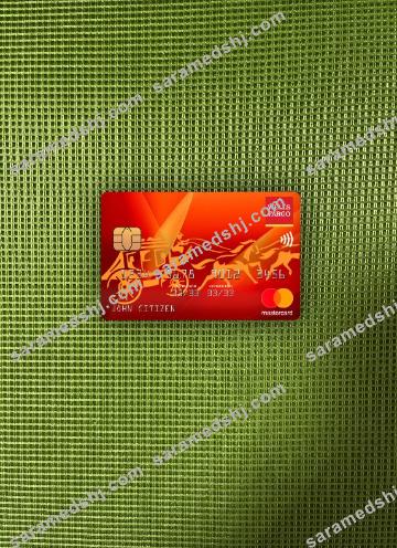 USA Wells Fargo bank mastercard photolook front